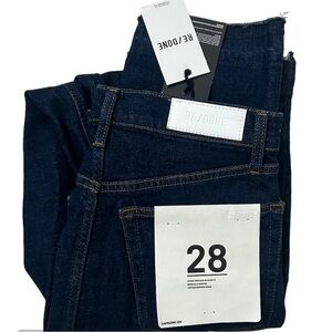 Re/Done | Jeans | Nwt Redone 7s Highrise Skinny Boot Jean In Rigid Like ...